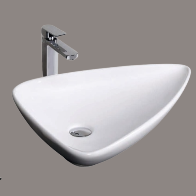 Table Top Ceramic Basin 056 - Color: White