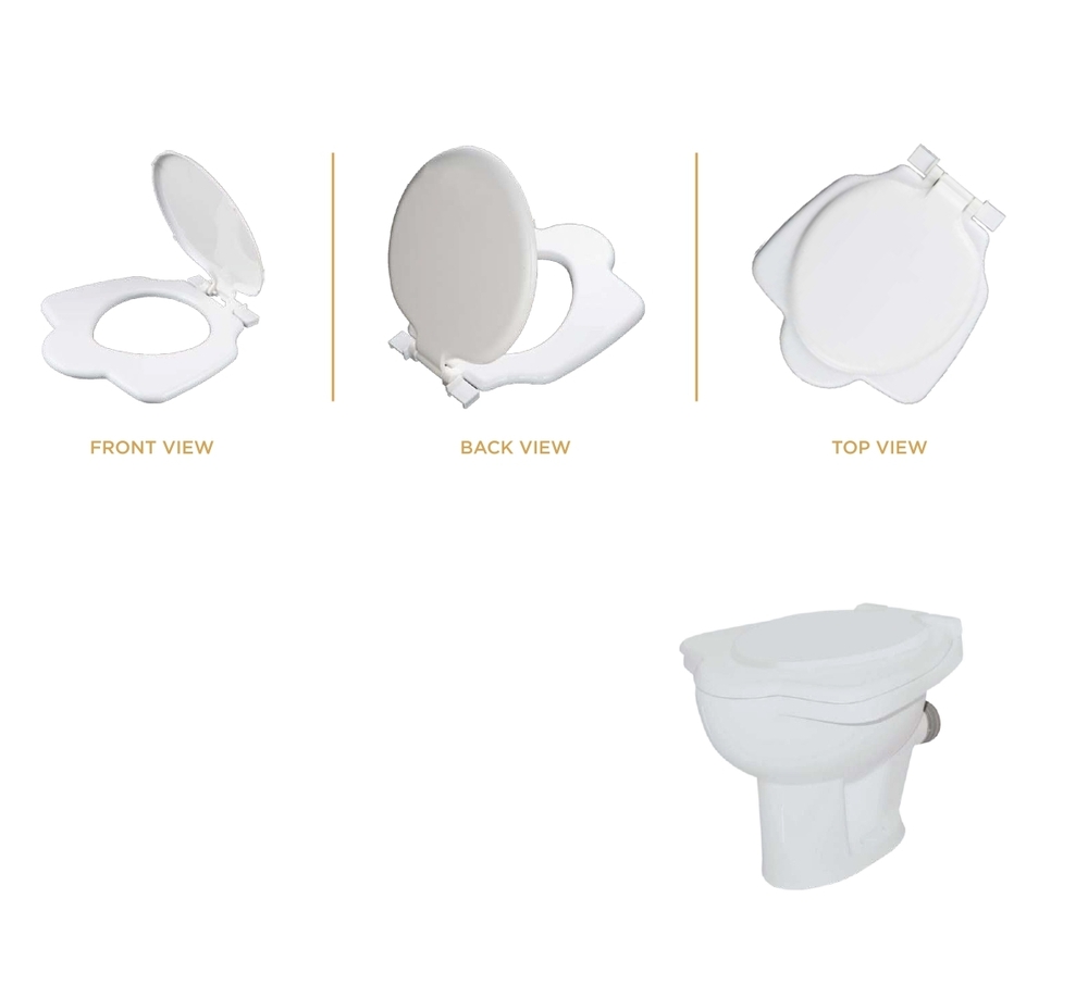Bathroom toilet seat cover