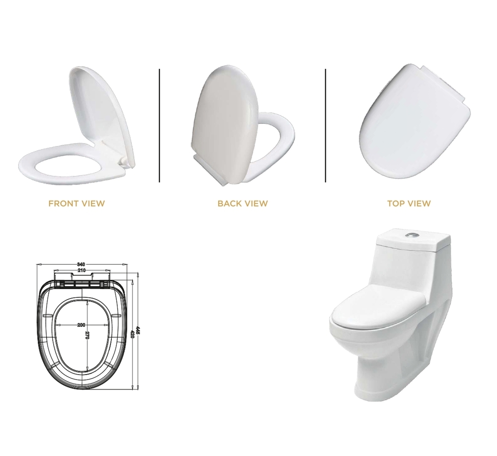 Bathroom seat cover