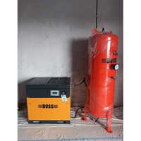 Oil Free Screw Compressor - Material: Mild Steel