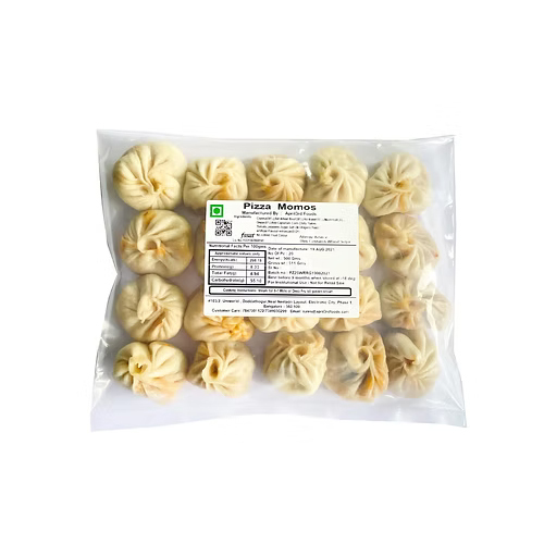 Frozen Pizza Momos - Packaging: Vacuum Pack