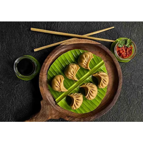 Frozen Chicken Wheat Momos - Processing Type: Steamed