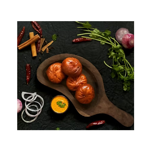 Wheat Blend Chicken Pepper Baos - Packaging: Vacuum Pack