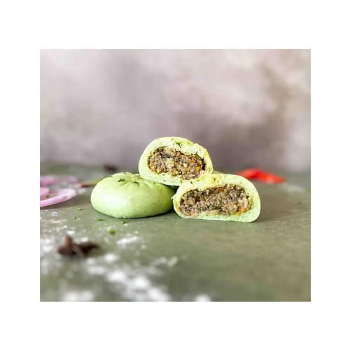 Wheat Blend Veg Baos - Packaging: Vacuum Pack