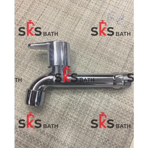 Stainless Steel Bib Cock - Color: Silver