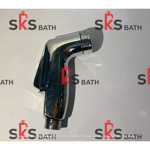 Toilet Hand Spray Set - Color: Silver