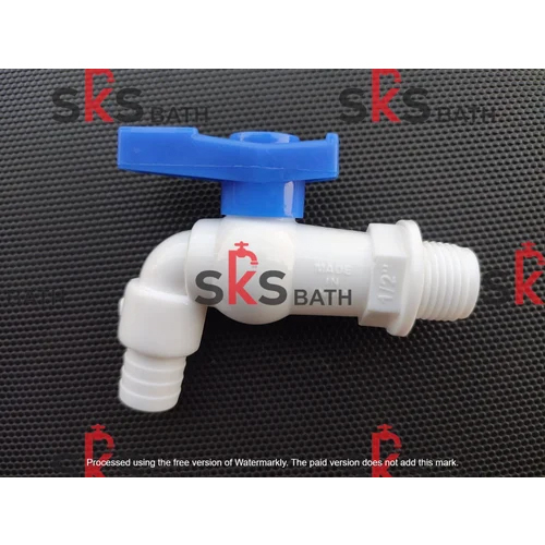 Plastic Blue Nozzle Water Tap