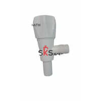 Pvc Angle Valve - Color: White