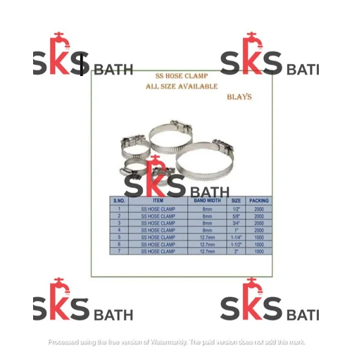 Stainless Steel Hose Clamp