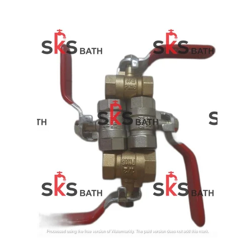 Stainless Steel Ball Valve - Color: Silver