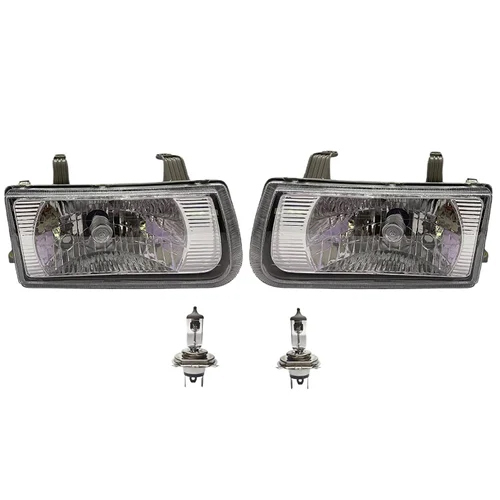 Headlight Assembly For Chevrolet Tavera - Body Material: Plastic