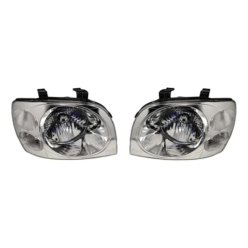 Headlight Assembly For Mahindra Scorpio - Body Material: Plastic