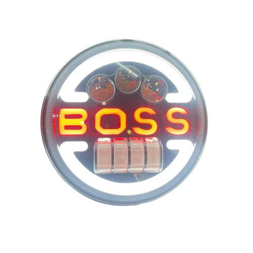 K D Boss LED Headlight Blazing High And Low Beam Compatible With Bullet