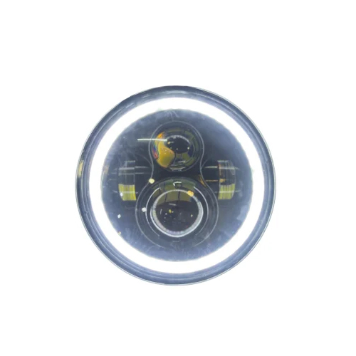 7 Inch LED Headlight DRL H4 Plug And Play Compatible With Bullet