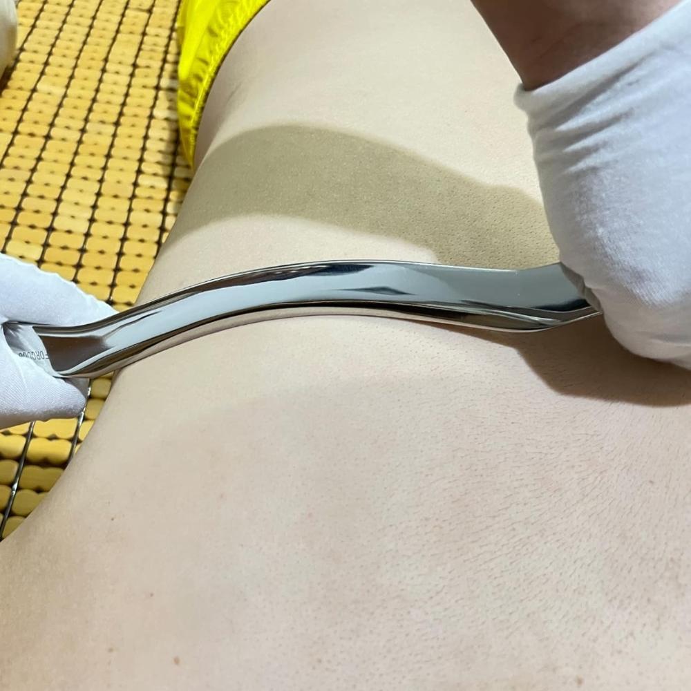 Physical Therapy IASTM gua sha Massage Tool For Soft Tissue Mobilization Tool Used for Legs, Arms, Shoulder, Neck Etc. Long bar 1