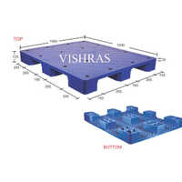 Plastic Pallet For Storage Cartoons - Color: Blue