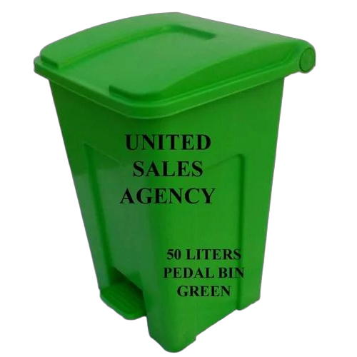 50 Ltr Green Bio Medical Pedal Bins