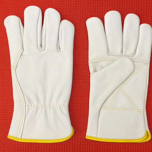 Grain Leather Cut 5 Gloves