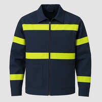 Polycotton Hi-vis Work Jacket - Color: Different Available