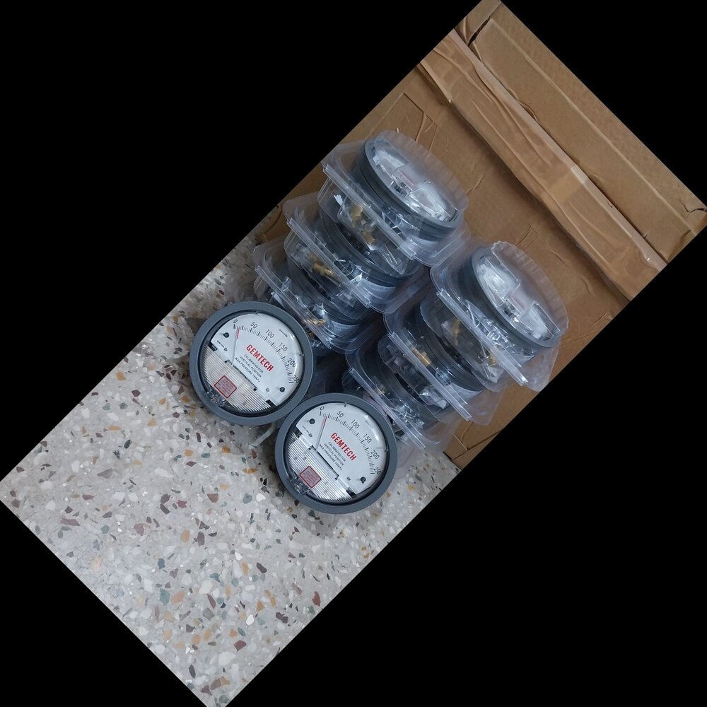 GEMTECH DIFFERENTIAL PRESSURE GAUGE For Clean Rooms