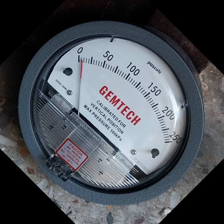 Distributor GEMTECH DIFFERENTIAL PRESSURE GAUGE In Banga Punjab