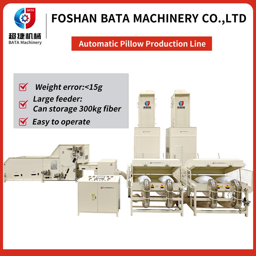 Automatic Pillow Production Line with High Efficiency