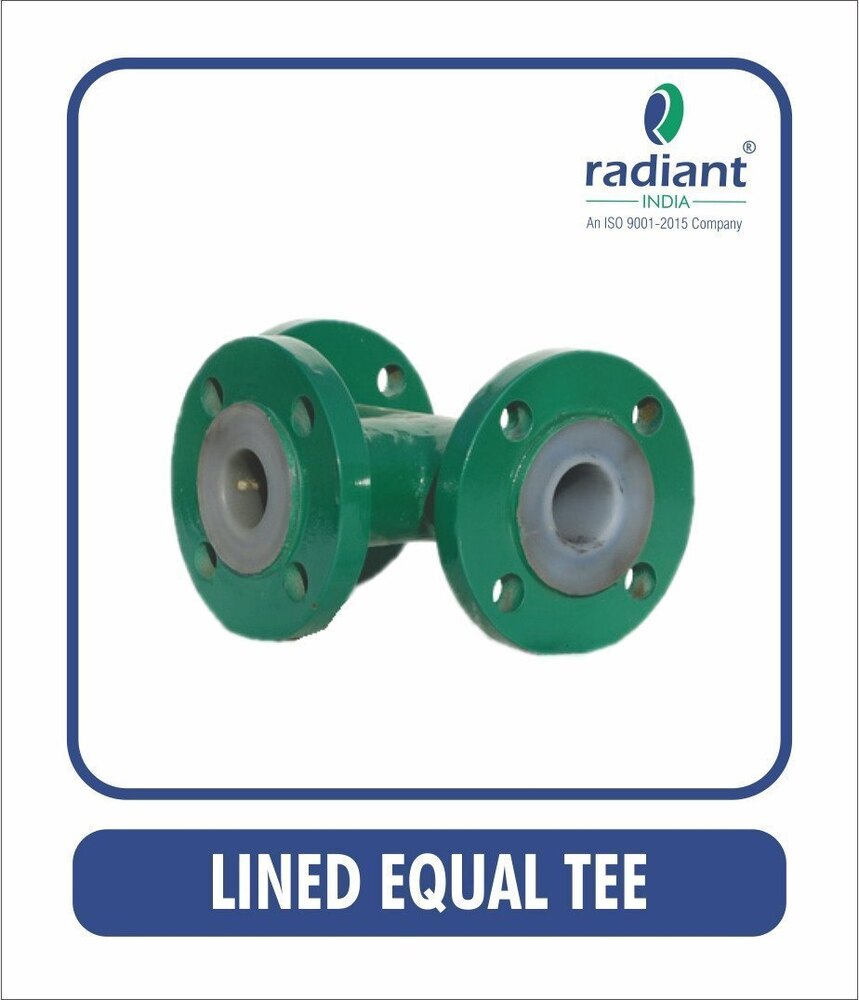PFA Lined Equal Tee