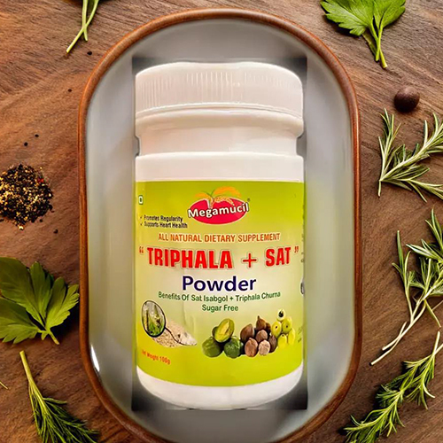 Triphala-Sat Powder - Storage Instructions: Dry Place