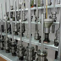 Straight Built-bare Blade Type Textiles Spindle