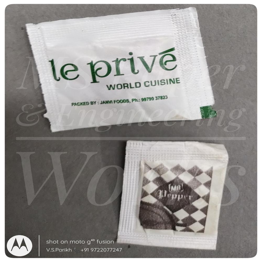 Heat Sealable Sachet Paper Pouch