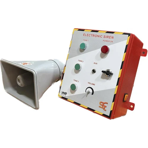 Electronic 3 Tone Siren