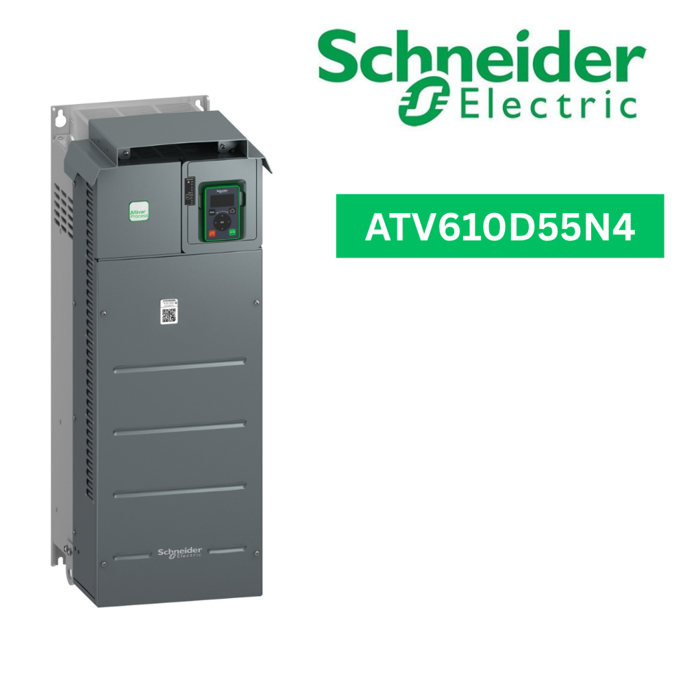 ATV610D55N4-variable speed drive, Easy Altivar 610, 55kW, 75hp, 380 to 460V, IP20