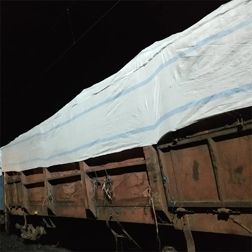 100 Gsm Hdpe Railway Wagon Cover - Color: White