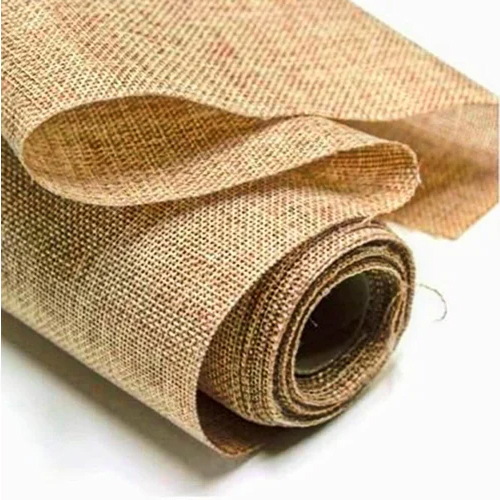 150 Gsm Natural Brown Jute Hessian Cloth - Pattern: Plain