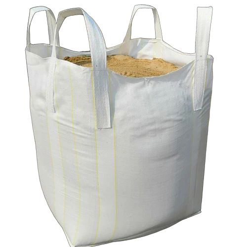 500 Kg White Pp Jumbo Bag - Size: Standard