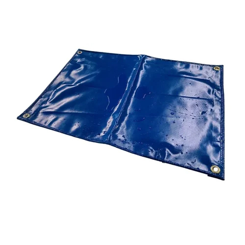 Pvc Blue Tarpaulin Sheet - Size: 24X18Inch