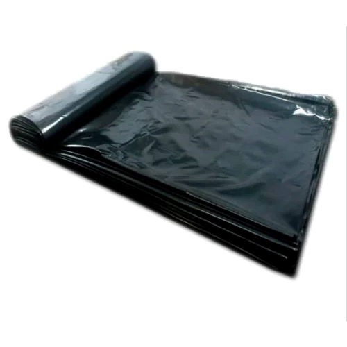 190 Gsm Black Ldpe Rolls - Size: 12 Inch