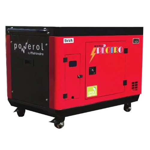 5Kva Mahindra Powerol Diesel Generator - Dimension (L*W*H): 1050 X 620 X 745 Mm Millimeter (Mm)