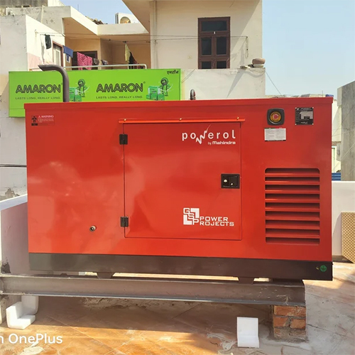Mahindra 45 Kva Cbcpiv Generator - Color: Red