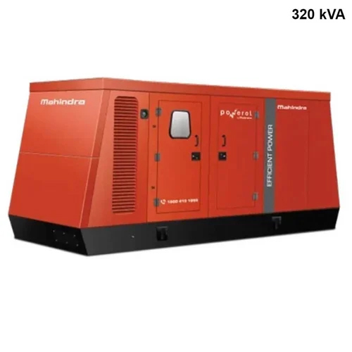 320Kva Mahindra Powerol Diesel Generator - Dimension (L*W*H): 4550X1600X1780Mm Millimeter (Mm)