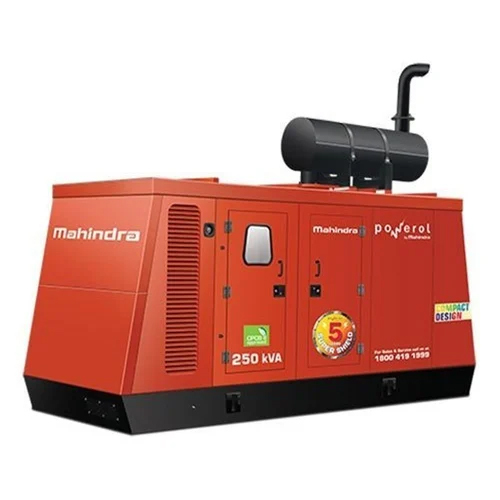 250Kva Mahindra Powerol Diesel Generator - Dimension (L*W*H): 3990 X 1500 X 1770Mm Millimeter (Mm)