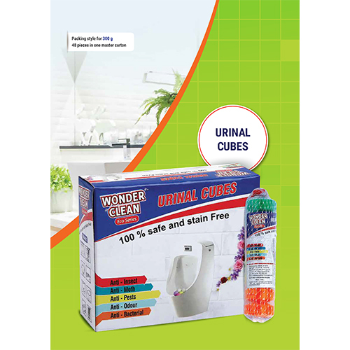Urinal Cubes - Color: White