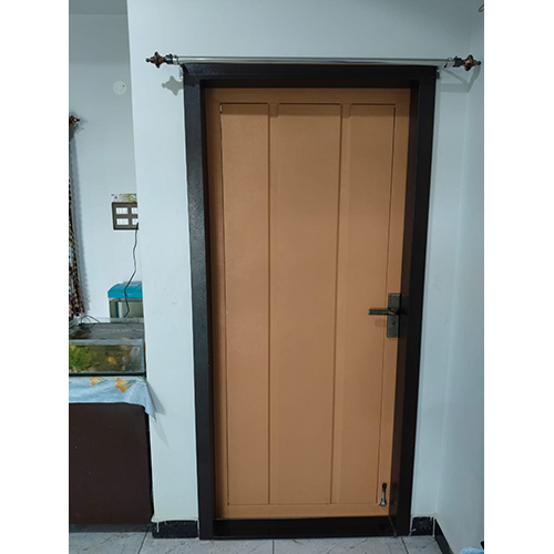 Residential Hinged Door - Color: Brown