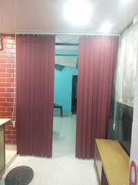 Office Curtain Blinds - Color: Brown