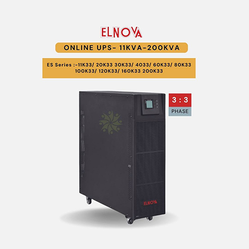 Elnova Online Ups 11Kva -200 Kva - Color: Black