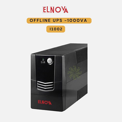 Elnova Offline Ups 1Kva (I1002) - Back-Up Time: 15 Minutes