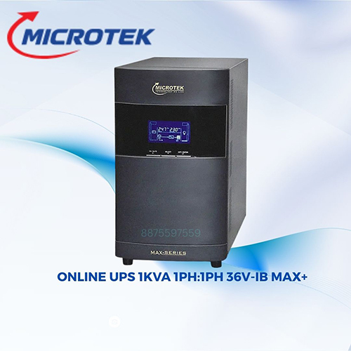 1Kva Ib Max+ Microtek Ups - Color: Black