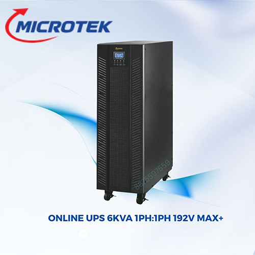 6 Kva Max+ Microtek Ups - Color: Black
