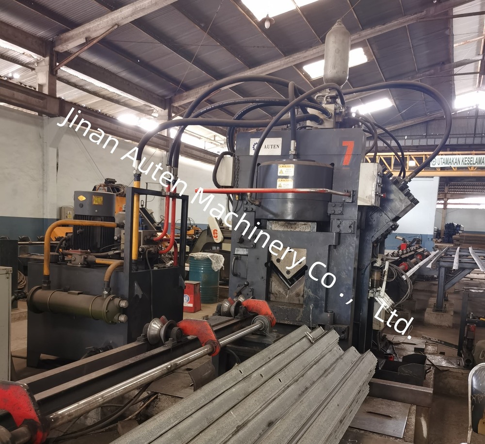CNC Punching Machine Angle Steel Marking and Shearing Punch Line for Steel Tower Model JNC1412