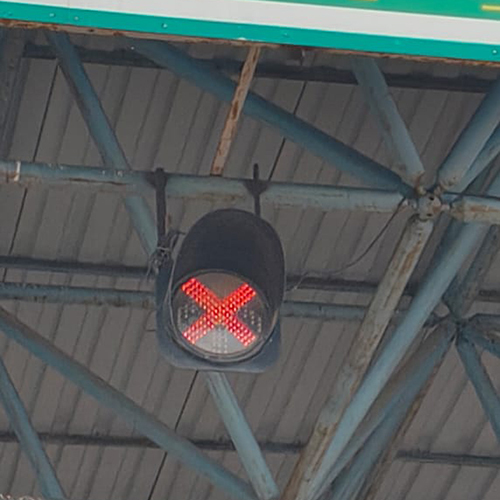 Over Head Lane Signal ( Ohls) - Color: Black